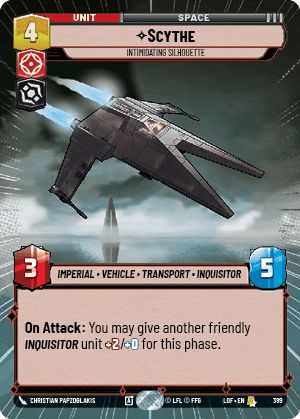 ⟡ Scythe, Intimidating Silhouette