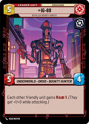 ⟡ IG-88, Ruthless Bounty Hunter (back)