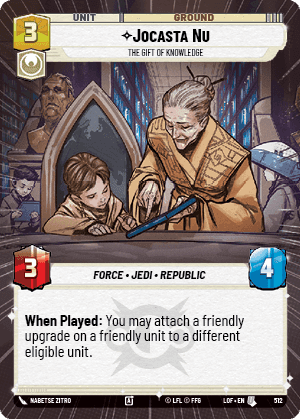 ⟡ Jocasta Nu, The Gift of Knowledge