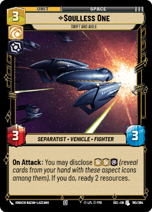 ⟡ Soulless One, Swift and Agile