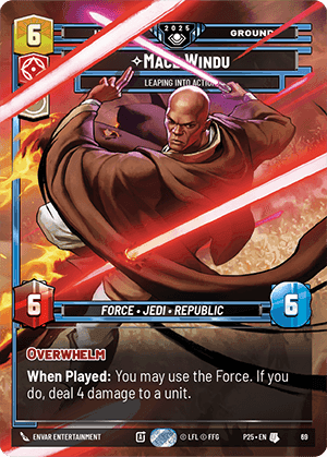 ⟡ Mace Windu, Leaping into Action