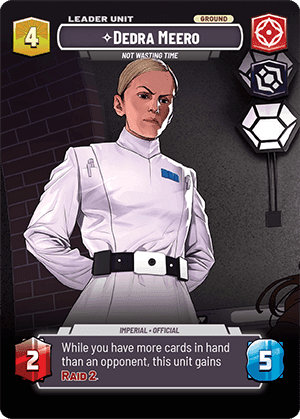 ⟡ Dedra Meero, Not Wasting Time (back)