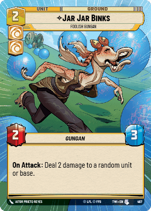 ⟡ Jar Jar Binks, Foolish Gungan