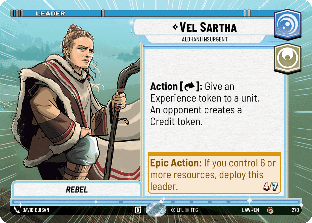 ⟡ Vel Sartha, Aldhani Insurgent