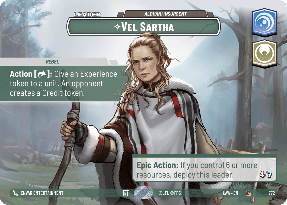 ⟡ Vel Sartha, Aldhani Insurgent