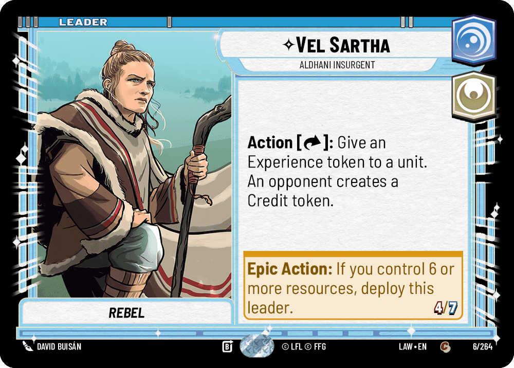 ⟡ Vel Sartha, Aldhani Insurgent