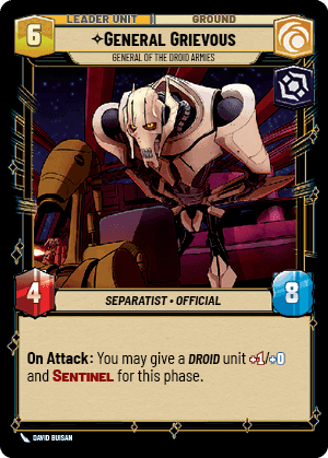 ⟡ General Grievous, General of the Droid Armies (back)
