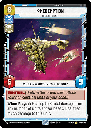 ⟡ Redemption, Medical Frigate