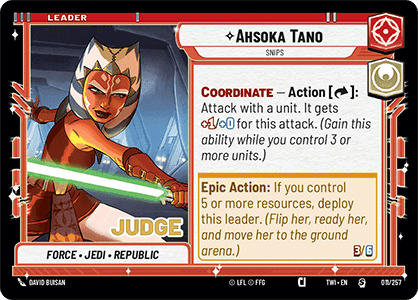 ⟡ Ahsoka Tano, Snips