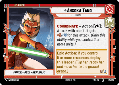 ⟡ Ahsoka Tano, Snips