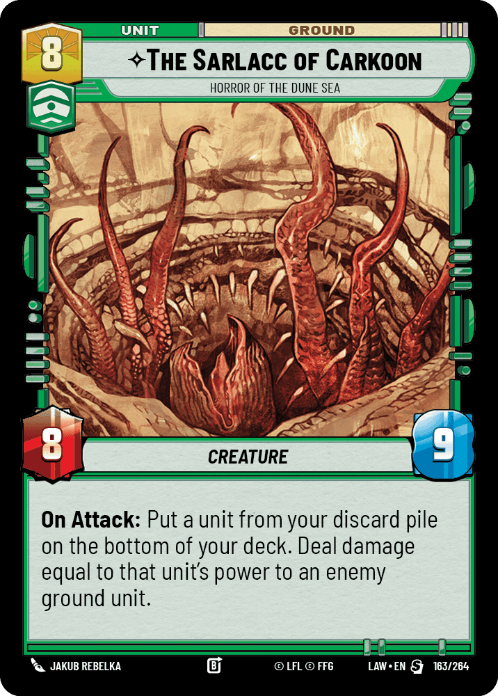 ⟡ The Sarlacc of Carkoon, Horror of the Dune Sea