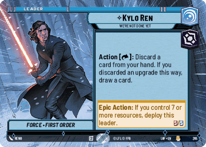 ⟡ Kylo Ren, We're Not Done Yet