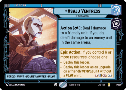 ⟡ Asajj Ventress, I Work Alone