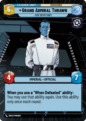 ⟡ Grand Admiral Thrawn, ...How Unfortunate (back)