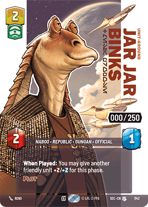 ⟡ Jar Jar Binks, Mesa Propose…