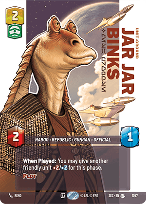 ⟡ Jar Jar Binks, Mesa Propose…