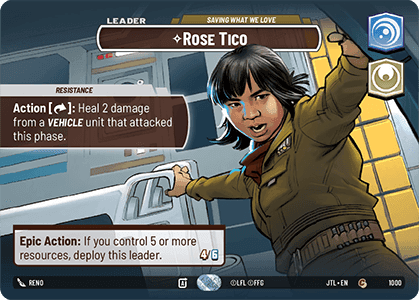 ⟡ Rose Tico, Saving What We Love