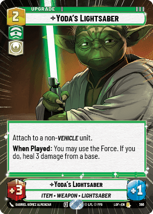 ⟡ Yoda's Lightsaber