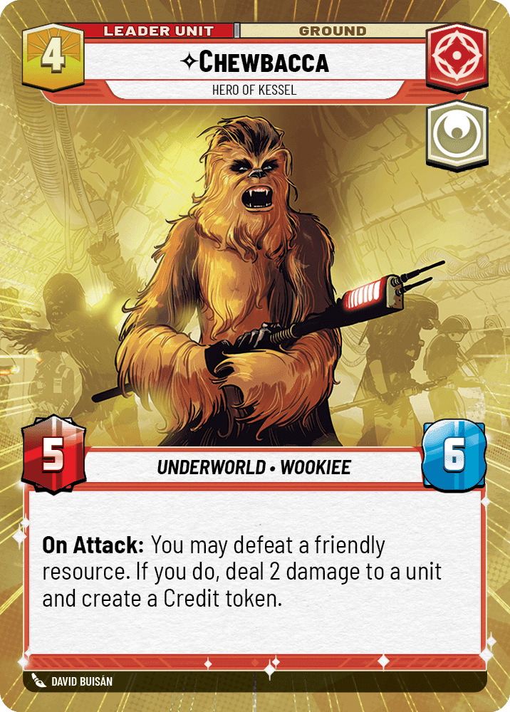 ⟡ Chewbacca, Hero of Kessel (back)