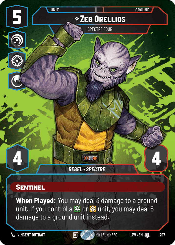 ⟡ Zeb Orellios, Spectre Four