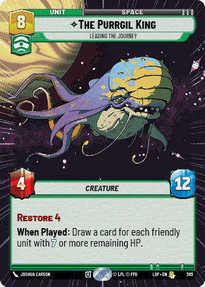 ⟡ The Purrgil King, Leading The Journey