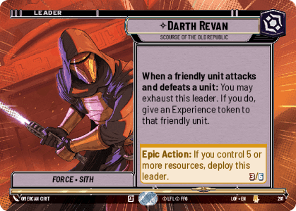 ⟡ Darth Revan, Scourge of the Old Republic