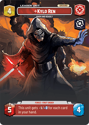 ⟡ Kylo Ren, Rash and Deadly (back)