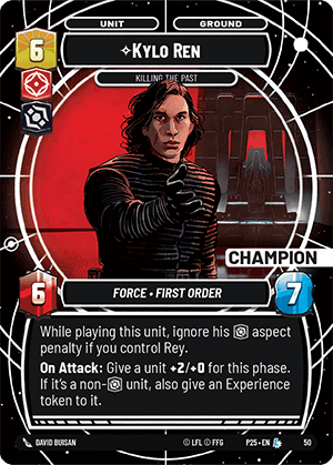 Kylo Ren, Killing the Past