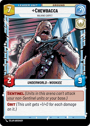 ⟡ Chewbacca, Walking Carpet (back)