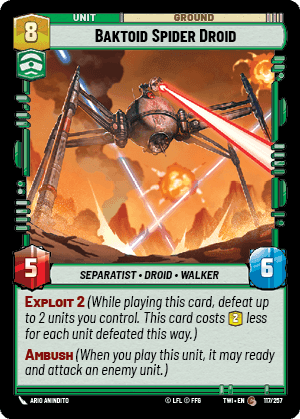 Baktoid Spider Droid