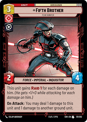 ⟡ Fifth Brother, Fear Hunter