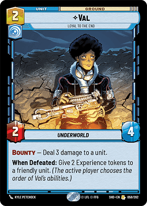 ⟡ Val, Loyal to the End