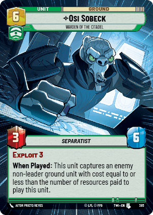 ⟡ Osi Sobeck, Warden of the Citadel