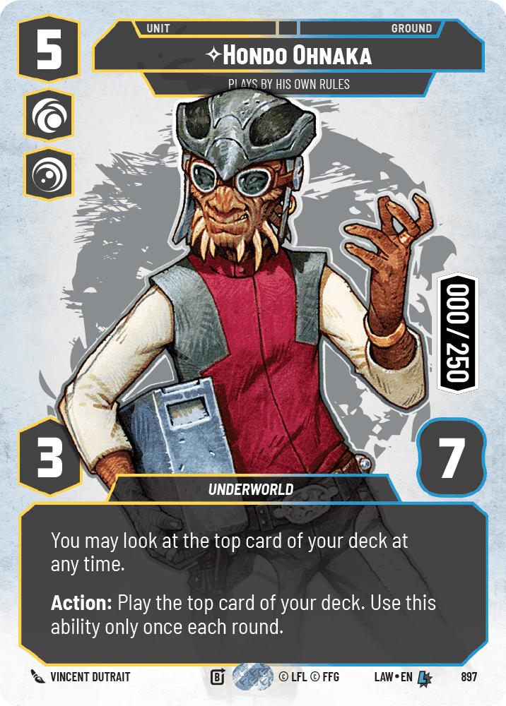 ⟡ Hondo Ohnaka, Plays By His Own Rules