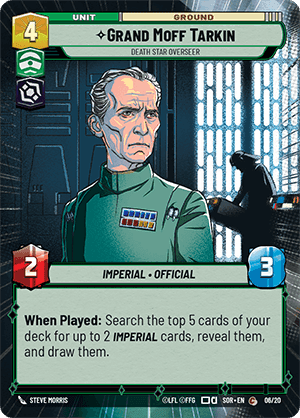 ⟡ Grand Moff Tarkin, Death Star Overseer