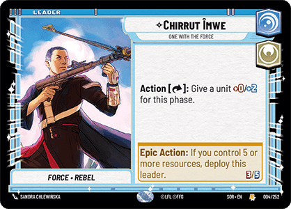 ⟡ Chirrut Îmwe, One With The Force