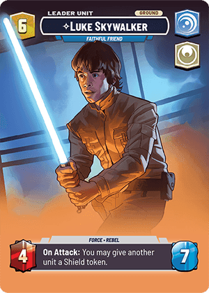 ⟡ Luke Skywalker, Faithful Friend (back)