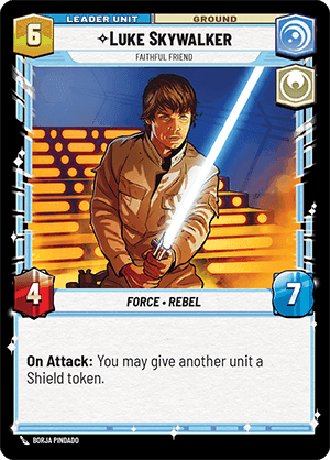 ⟡ Luke Skywalker, Faithful Friend (back)