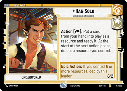 ⟡ Han Solo, Audacious Smuggler