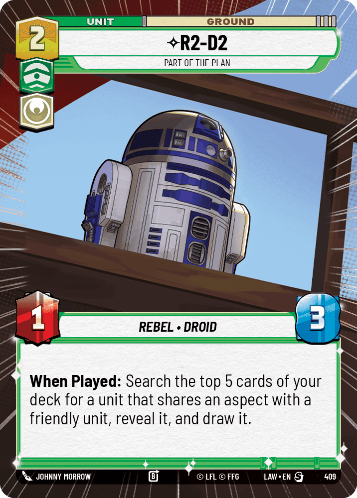 ⟡ R2-D2, Part of the Plan