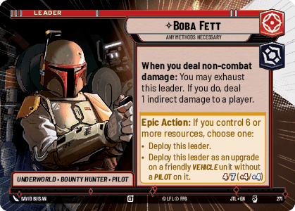 ⟡ Boba Fett, Any Methods Necessary