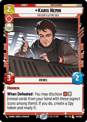 ⟡ Karis Nemik, Freedom is a Pure Idea