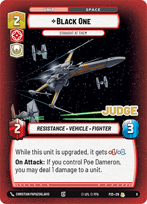 ⟡ Black One, Straight At Them