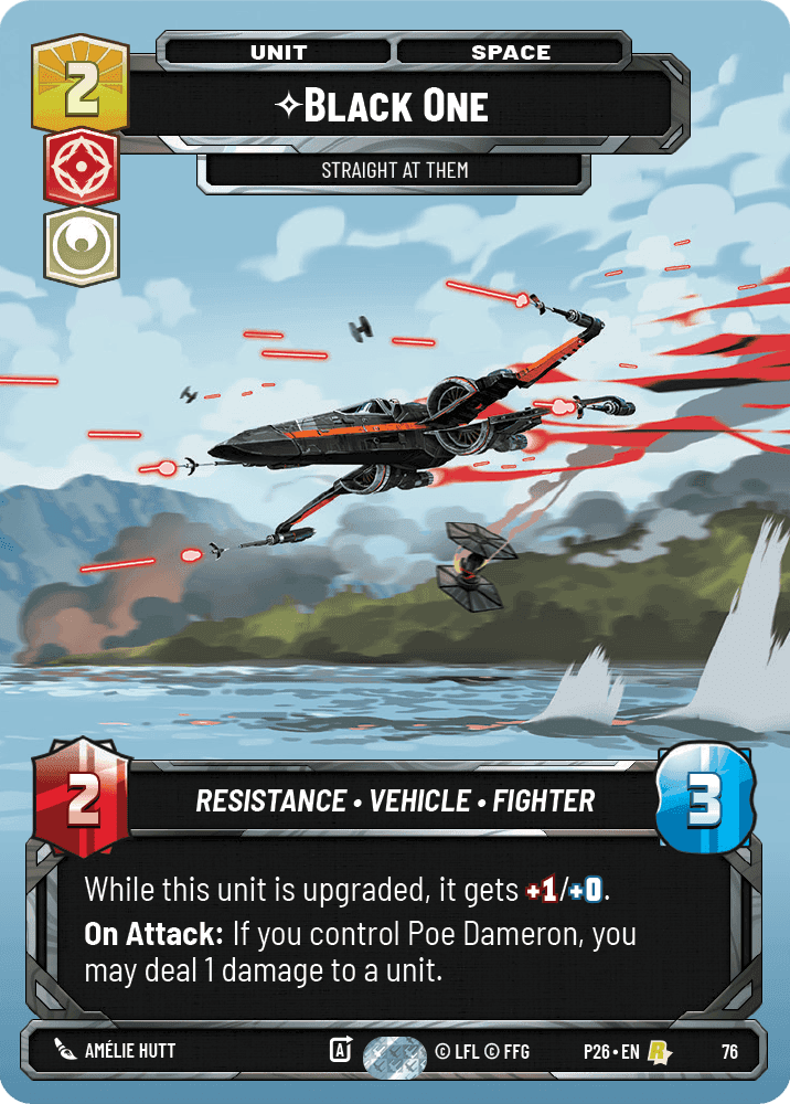 ⟡ Black One, Straight At Them