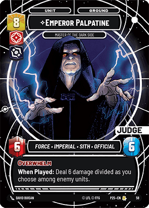 ⟡ Emperor Palpatine, Master of the Dark Side
