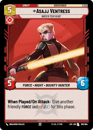 ⟡ Asajj Ventress, Harden Your Heart