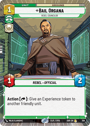 ⟡ Bail Organa, Rebel Councilor