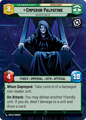 ⟡ Emperor Palpatine, Galactic Ruler (back)