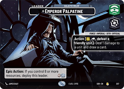 ⟡ Emperor Palpatine, Galactic Ruler