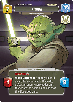 ⟡ Yoda, Sensing Darkness (back)